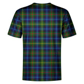 Smith Modern Tartan Crest T-shirt